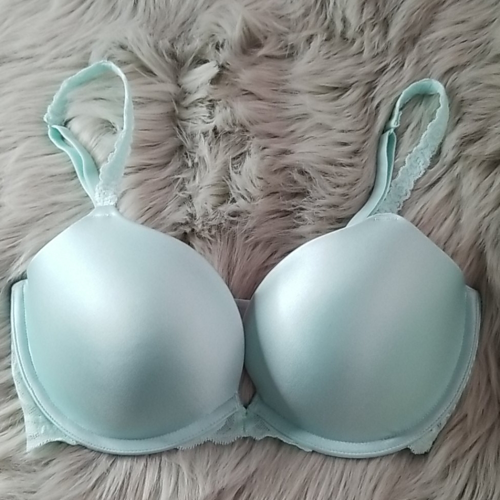 Mint Green Push Up and Convertible Bra 32DD